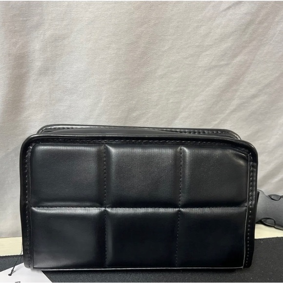 Amanda Uprichard Handbags - Amanda Uprichard Quilted Vegan Leather Belt Bag Black/Fanny Pack👑NWOT
